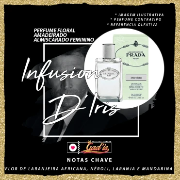 Perfume Similar Gadis 663 Inspirado em Infusion dIris Prada Feminino Contratipo